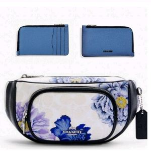 Coach 2 Pcs SET Designer Belt Bag Convertable +